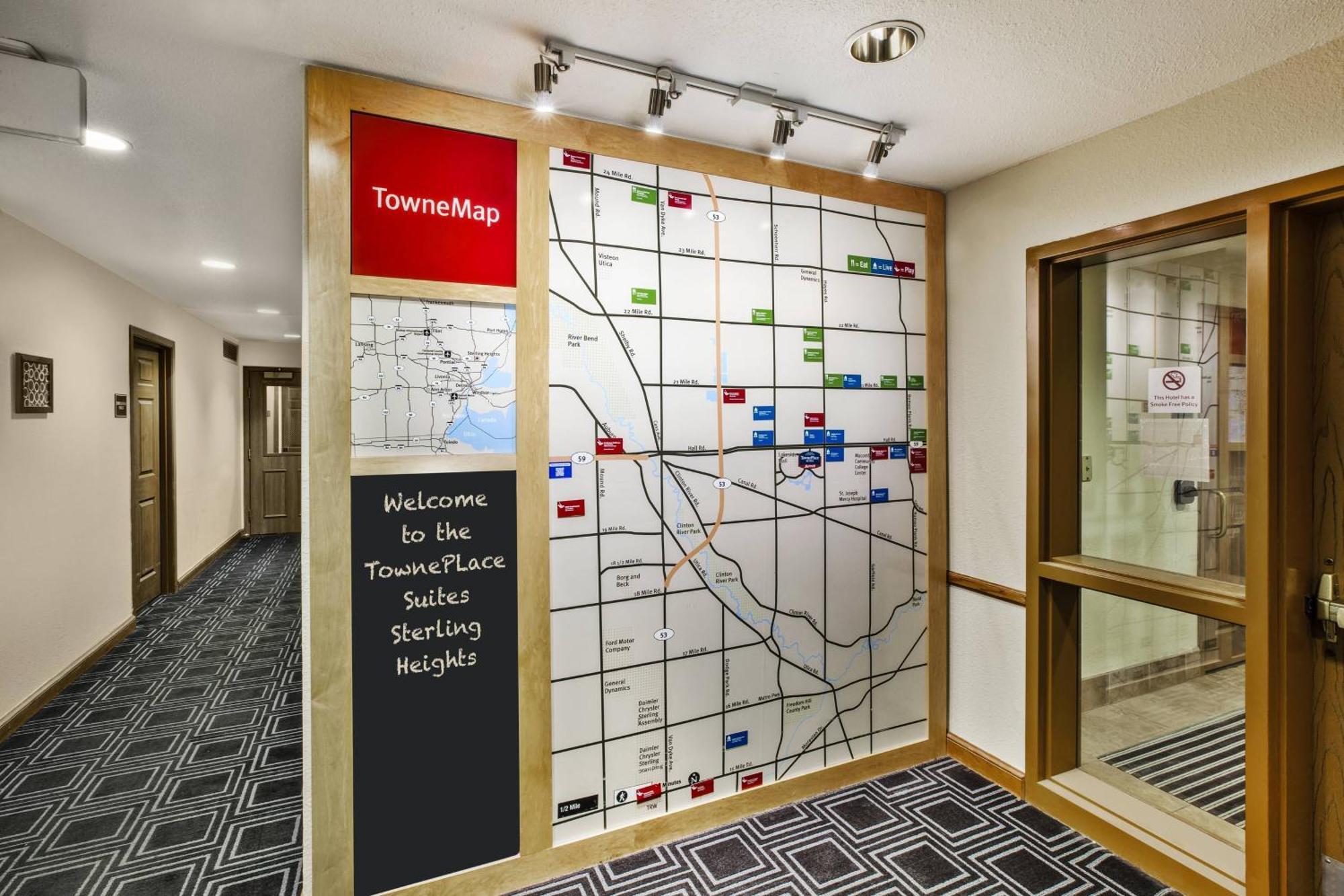 Towneplace Suites Detroit Sterling Heights Esterno foto
